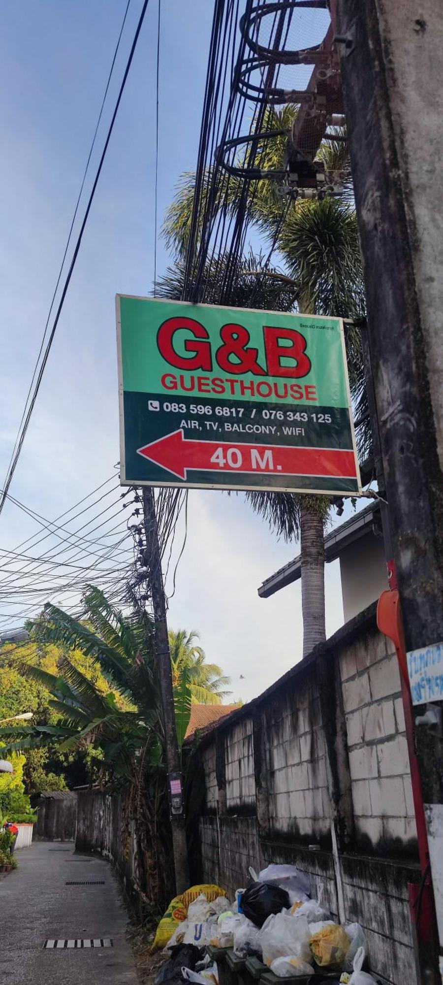 G&B Guesthouse Patong Luaran gambar